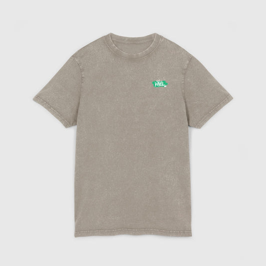 Tee-shirt délavé à l'acide minimaliste - Branding