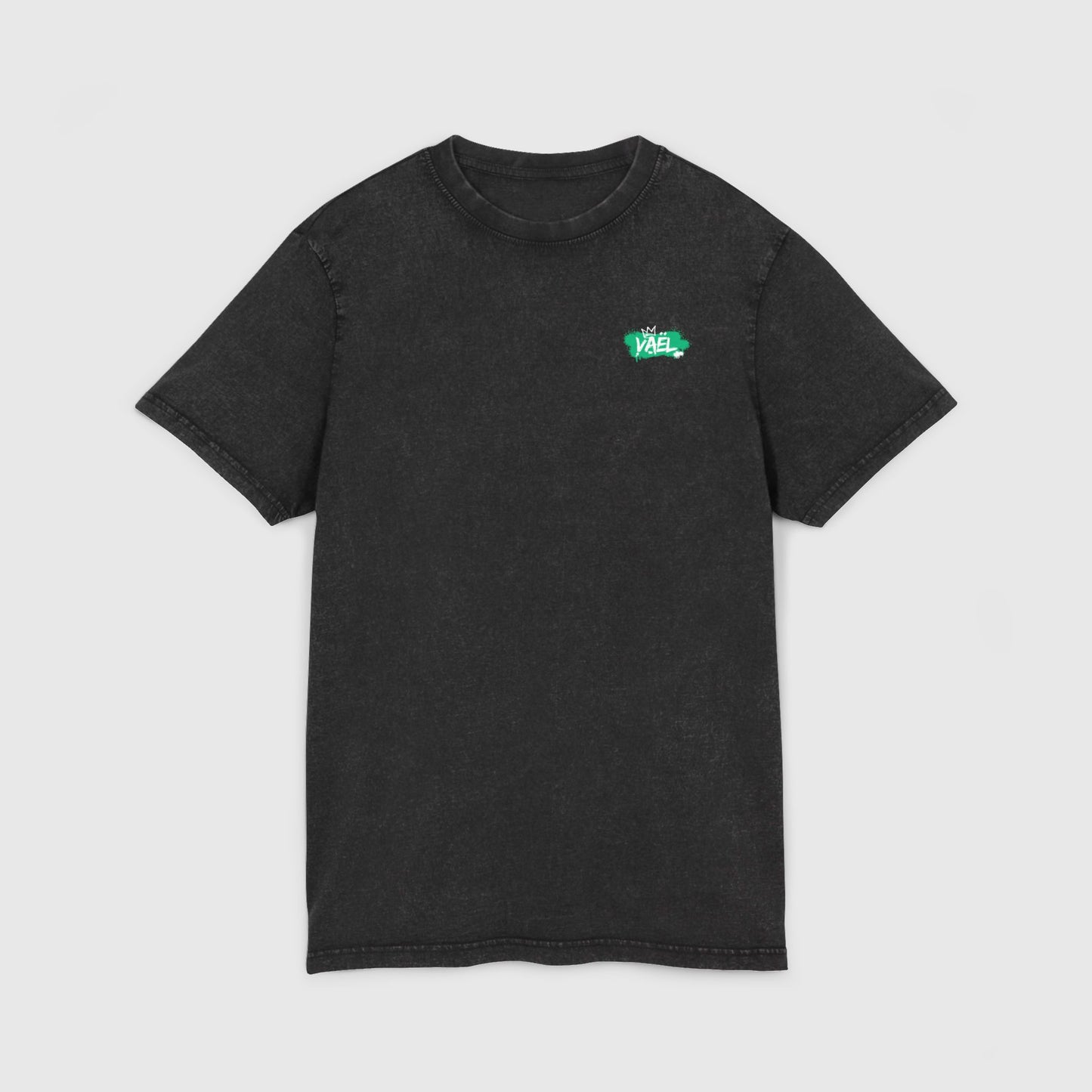 Tee-shirt délavé à l'acide minimaliste - Branding