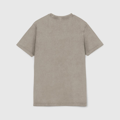 Tee-shirt délavé en coton premium - Crown