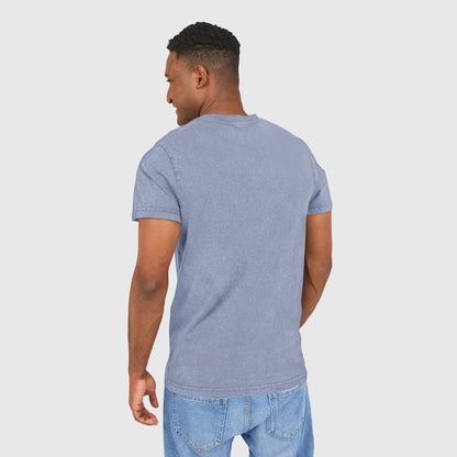 Tee-shirt délavé en coton premium - Crown