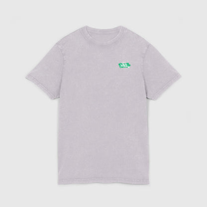 Tee-shirt délavé à l'acide minimaliste - Branding