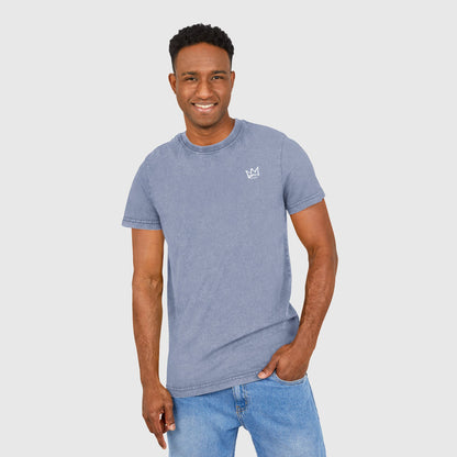 Tee-shirt délavé en coton premium - Crown