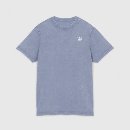 Tee-shirt délavé en coton premium - Crown