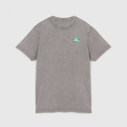 Tee-shirt délavé à l'acide minimaliste - Branding